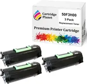 3 Pack Compatible Toner Cartridge for Lexmark 50F3H00 503H (5,000 pages) for Lexmark MS310 MS310D MS310DN MS312 MS312DN MS410 MS410DN MS415 MS415DN MS510 MS510DN MS610 MS610DE MS610DN