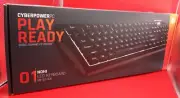CyberPower PC Play Ready 01 Nohi LED Wired Gaming Keyboard Brand New