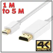 Mini DisplayPort DP to HDMI 4K Cable Display Port for Microsoft Surface Pro Mac