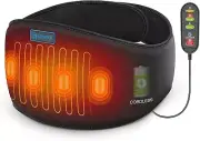 Comfier Heat pad for back Pain,Heated Back Warmer Massage Belt Wrap,Fast Heating