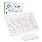 Bluetooth Keyboard and Mouse Combo,Ultra Slim Rechargeable Portable Wireless