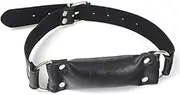 BDSM Adjustable Mouth Gag Bite Down Breathable Sex Toy Restraints Kinky, Black