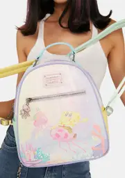 [Loungefly] SpongeBob SquarePants Jelly Fishing Mini Backpack