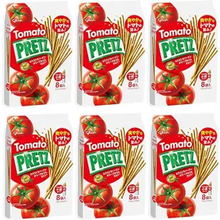 Glico 格力高 Pretz 熟番茄味 8bags x 6pcs 日本零食 日本直郵