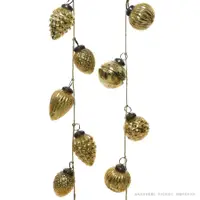在飛比找誠品線上優惠-荷蘭 Kaemingk 聖誕裝飾玻璃球串/ 120公分