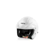 New Sparco Flux RJ Helmet White (FIA-Snell SA2020) - XXL