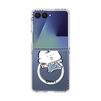 Galaxy Z Flip7 Clear Magnetic Case NO