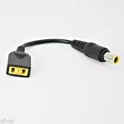 100pcs 14cm 7.9x5.5mm Male To Square DC Female Adapter Cable For Lenovo ThinkPad