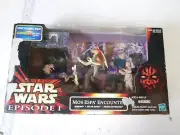 1999 Hasbro - Star Wars Episode 1 Action Figures - Mos Espa Encounter NIB