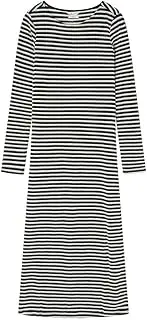 [SPRINGFIELD] Women's Ribbed Striped Midi