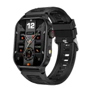 Smart Watch for Men with LED Flashlight, 2.01-inch HD Large Screen with Bluetooth Calling 100+ Sports Modes Fitness Activity Tracker