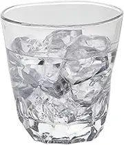 Toyo Sasaki Glass P-33103HS On The Rock Glass, Authentic Shochu Doraku, Dimples, 10.1 fl oz (310 ml), Made in Japan, Break-Resistant, Dishwasher Safe