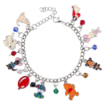 5pcs pooh Eeyore Bracelet Character Doll Decoration Pendant Children Toy Gift