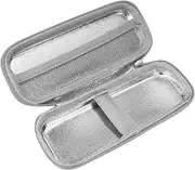 Linkidea Generic EVA Hard Travel Safety Razor Case Shaving Accessories Blade Head Portable for Men Silver