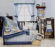 Kidsline Baby Sketches Baby Bedding Set