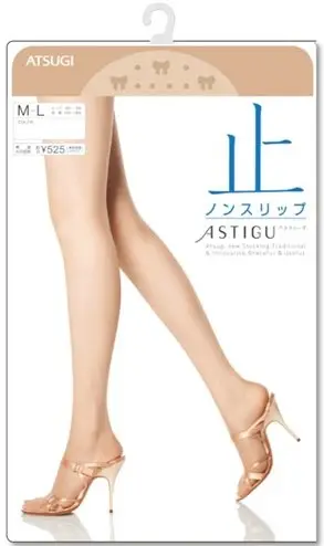 厚木 ATSUGI 絲襪「止」 底部止滑  褲襪　日本製 現貨  433 裸膚