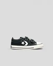 [Converse] Converse Toddlers' Star Player 76 Shoes in Black/Vintage White/Egret Size 2 2 Black/Vintage White/Egret
