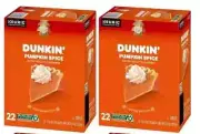 Dunkin Pumpkin Spice Limited Edition 44 Keurig K-Cup Pods