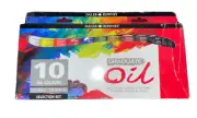 Daler Rowney Graduate Oil Paint Selection Set 10 x 38ml