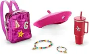 American Girl Ag Star Squad Mini Backpack & Accessories