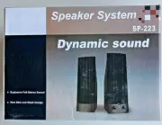 Dynamic Sound Speakers for Computers Or Anything With 3.5mm Jack New in Box