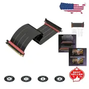 Versatile PCIe 5.0 Riser Cable - 128GB/s Speed for GPU, ITX, and AI Applications