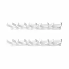 Home Kitchen Cabinet Door Clips Rack Organizer Wall Sticky Spice Bottle Clips