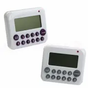 USA Timer Digital Large LCD Kitchen Cooking Count Down Up Clock 99 Minute Alarm