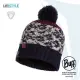 BUFF Lifestyle BFL117854 THOR-針織保暖毛球帽 海軍藍