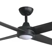 ThreeSixty Ambience Uplight 52” 4 Blade DC Ceiling Fan with 17W LED Light & Remote