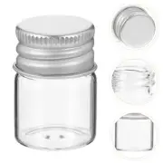 24 Pcs Miniature Perfume Bottles Sample Storage Vials Clear Glass