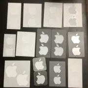 Lot of 26 assorted Genuine OEM APPLE DECALS/Stickers