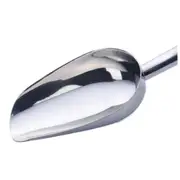 2PCS Stainless Steel Kitchen Scoops Metal Food Candy Ice Coffee Beans B2