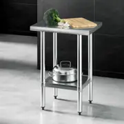 Cefito Stainless Steel Kitchen Benches Work Bench 610x457mm 430