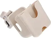 ULDIGI Stroller Cup Holder with Phone Mount Tool Installation Sturdy Construction Secure Locking Mechanism Fits Wheelchairs Bikes Scooters More for Water Bottles Snacks