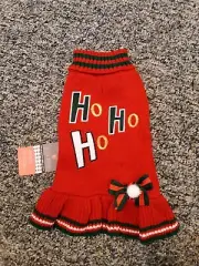 Kyeese Wear Fashion Christmas Dog Sweater Turtleneck Pullover Knit Size Medium