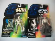 Star Wars The Power of The Force HOTH REEL SOLDIER & HAN SOLO Carbon Collect 2