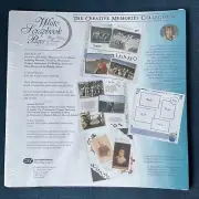 Creative Memories 12x12 WHITE Scrapbook Pages RCM-12S 15 Sheets Made In USA 2000