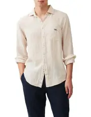 [Rodd & Gunn] Coromandel 2 Long Sleeve Sports Fit Shirt in Natural