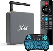 CHROX Android 11.0 TV Box, X96 X6 Voice Tv Box 8GB RAM 128GB ROM RK3566 CPU, Dual-WiFi 2.4G/5G Ethernet 1000M LAN Bluetooth 4.2 with 8K/6K/3D/USB 3.0 Set Top Box,8gb+128gb