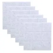 6Pcs SoundAbsorption Felt Small Check Acoustic Soundproof Panel Board MGR
