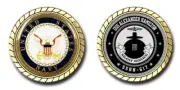 USS Alexander Hamilton SSBN-617 Challenge Coin Officially Licensed US Navy
