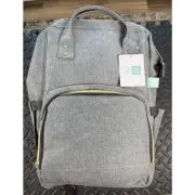NEW AFBP Sydney Breast Pump Backpack Diaper Bag Grey Gold Hardware SKU MB-09