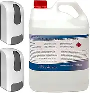 Two Hand Sanitiser Dispenser & Sanitiser Gel 5L