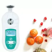 Handheld Brix Meter Digital Refractometer 0-53% Fluid Sugar Content Meter Juice