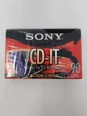 SONY SLIDE CASE BLANK AUDIO CASSETTE TAPES HIGH FIDELITY NORMAL BIAS NEW