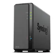 Synology DiskStation DS124 1-Bay 3.5' Diskless 1xGbE NAS (Tower) , Realtek RTD1619B 64-bit 4-core 1.7 GHz 1 GB
