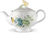 Lenox Butterfly Meadow Teapot, 2.8 LB, Multi