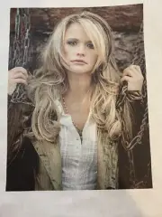 1 Miranda Lambert Quilt Block “ Country Music Singer Cowboy Cowgirl Hat Western