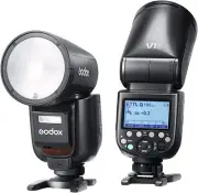 Godox V1 Pro V1Pro-F TTL Round Head Camera Flash Speedlite for Fujifilm Cameras